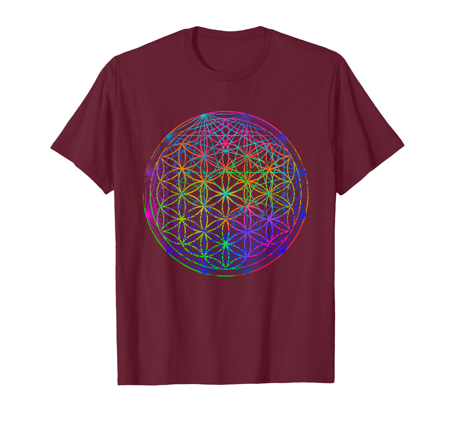 Geometric Chakra - Psychedelic Sacred Geometry T-Shirt T-Shirt