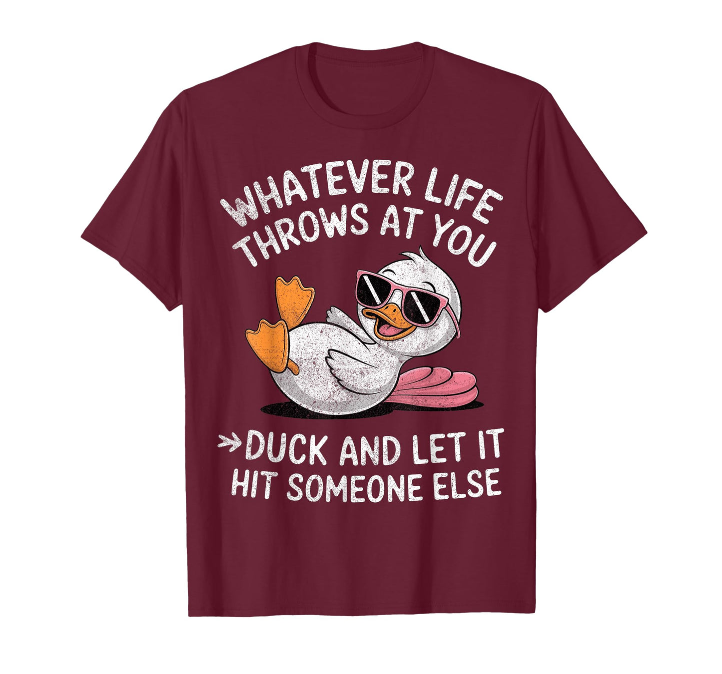 Funny Duck Graphic Funny Saying T-Shirt