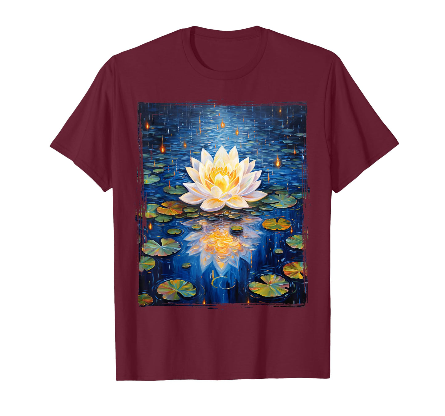 Vintage Lotus , Buddhist for Men & Women T-Shirt