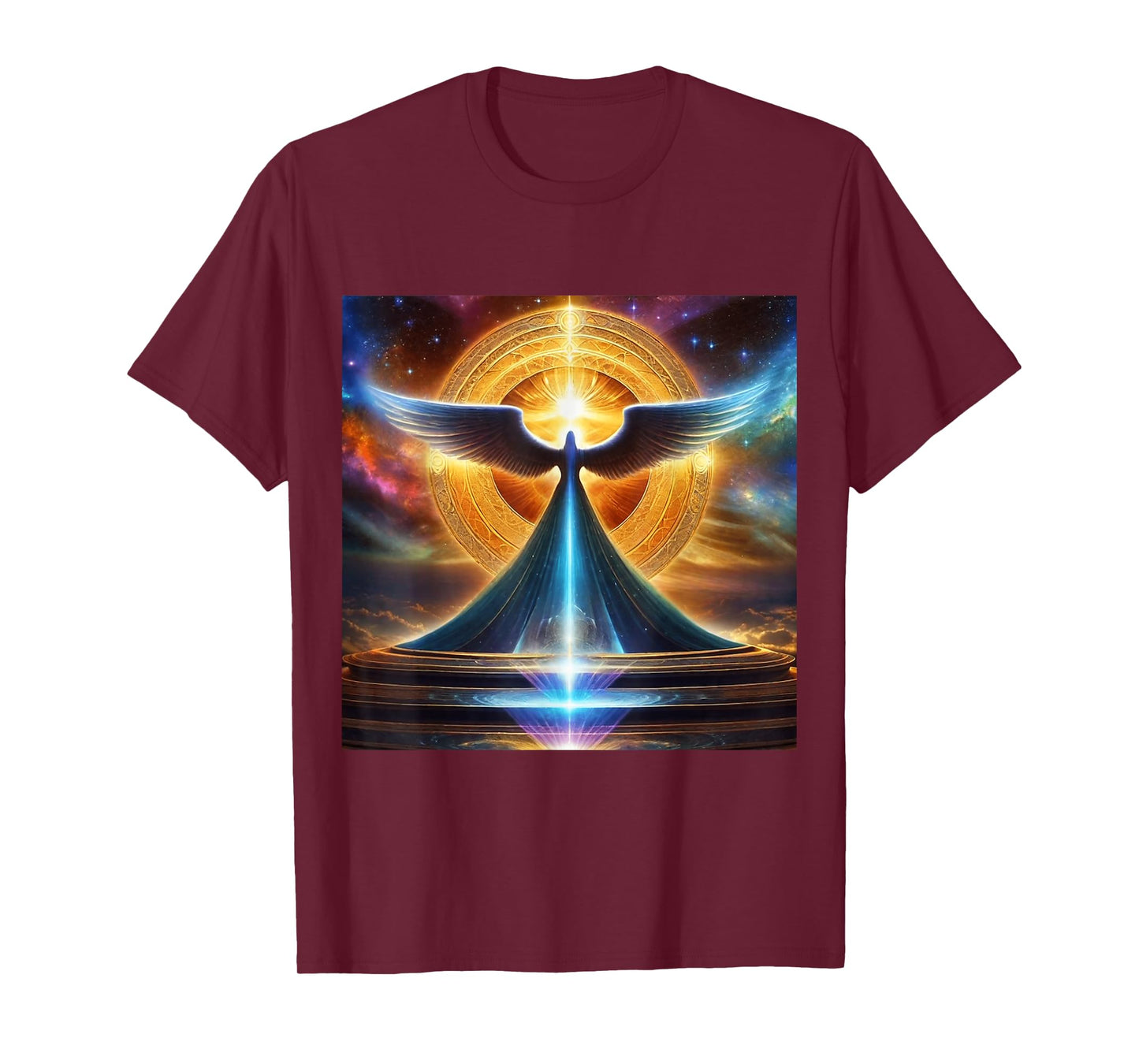 Spiritual Magic Angelic Bohemian Chakra Meditation New Age T-Shirt