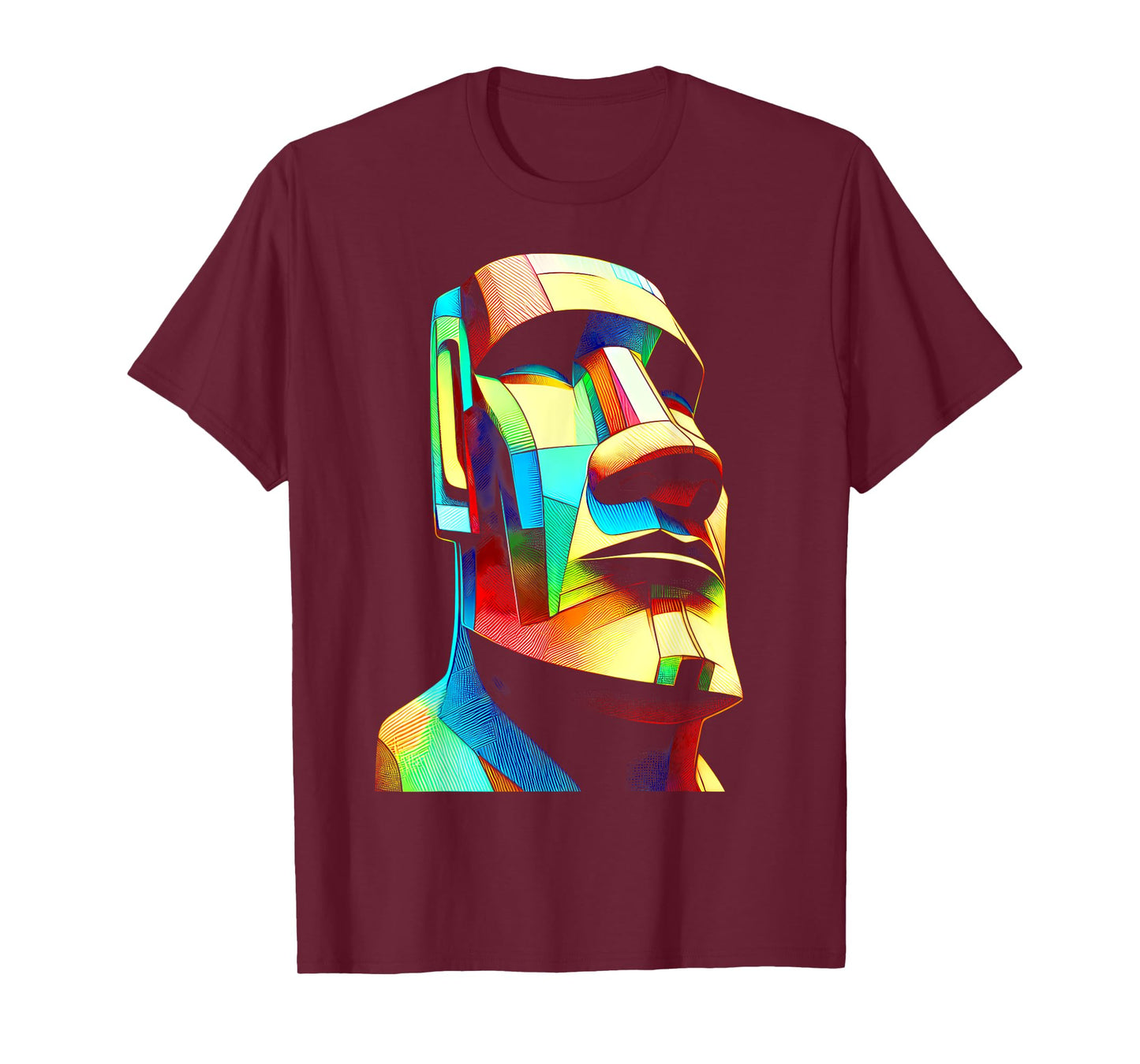Historical The Moai Statue Easter Island Chile Christmas T-Shirt