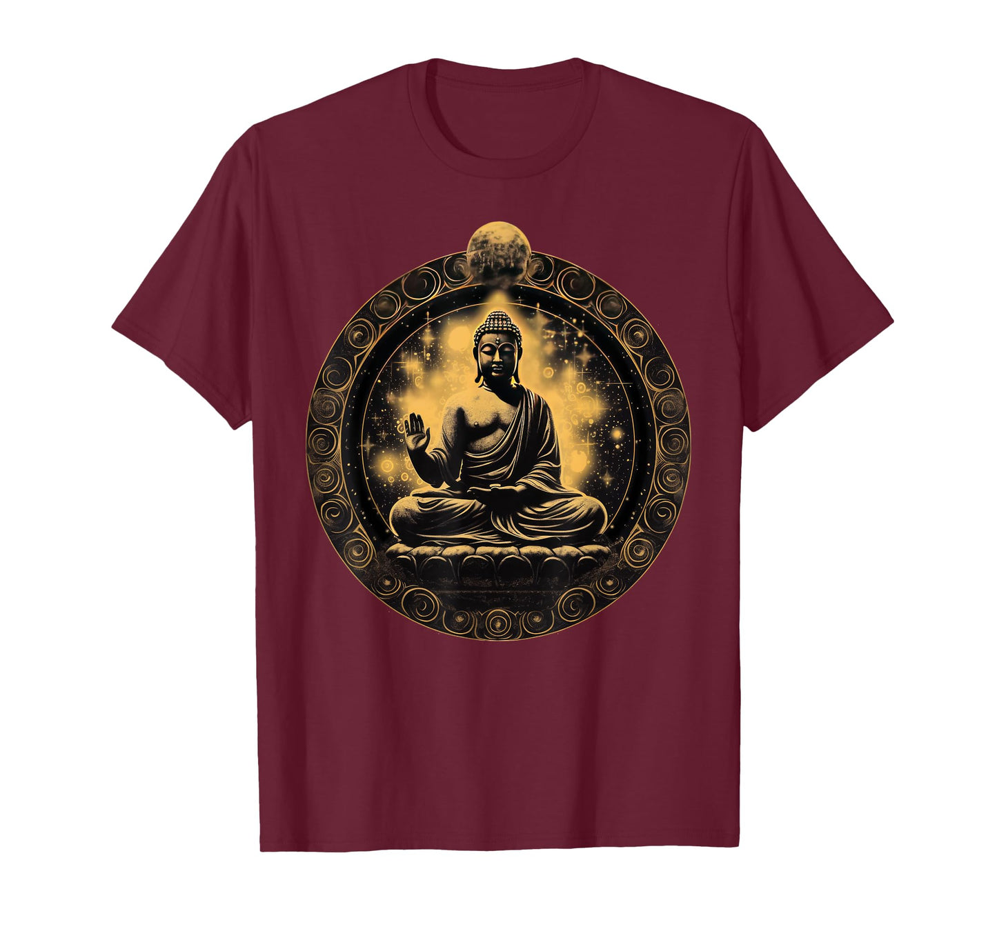 Buddha Buddhism Zen Spiritual Yoga Meditation Serenity T-Shirt