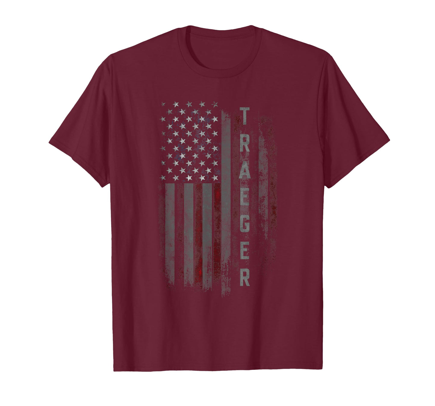 Traeger Family American Flag T-Shirt