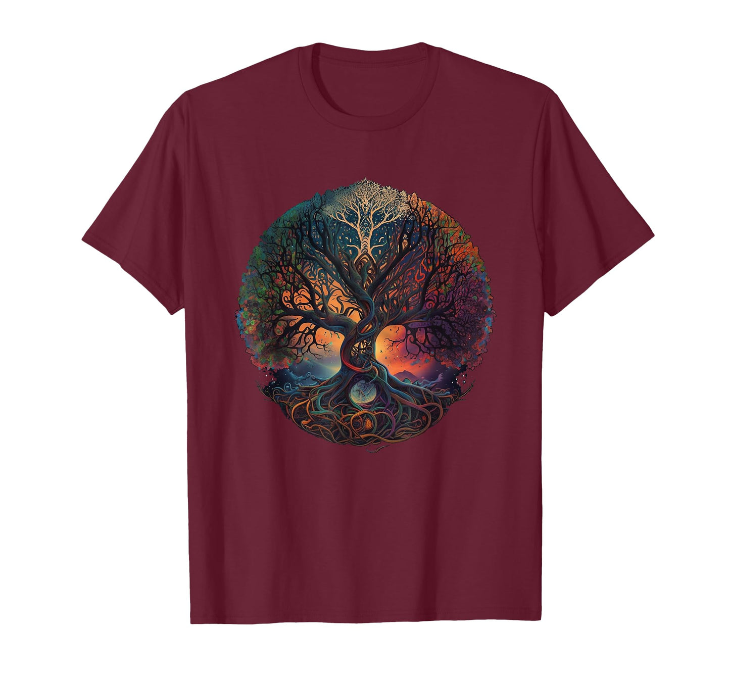 Tree Of Life Gift The Tree Of Life Meditation T-Shirt