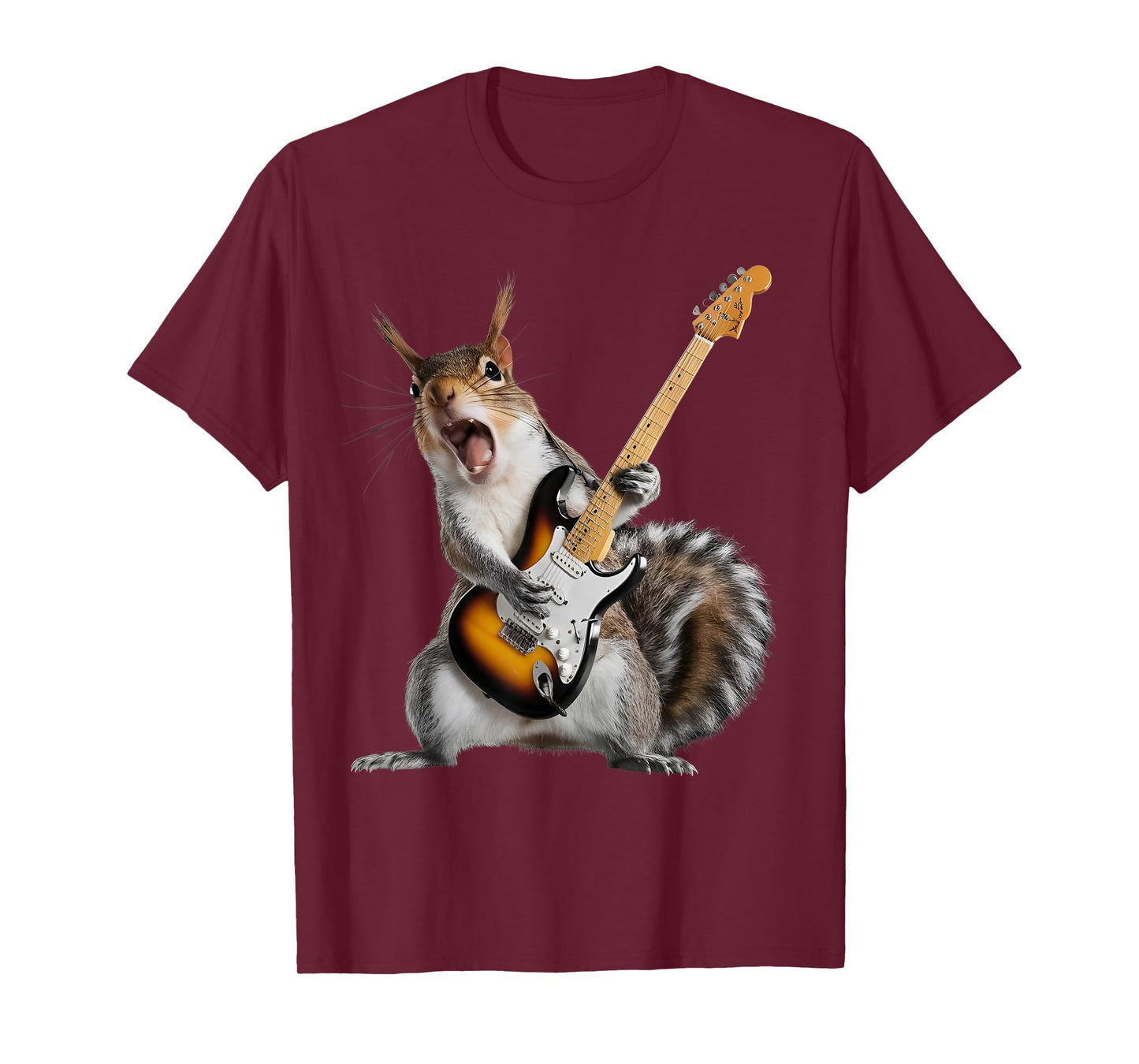 Squirrel Playing Guitar T-Shirt
