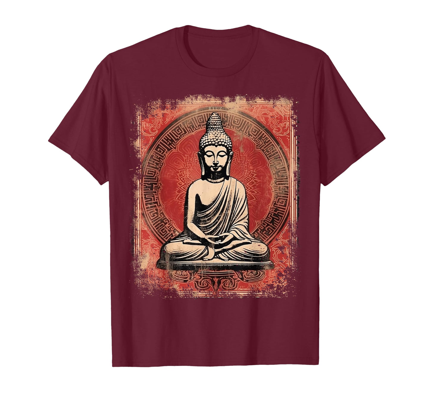 Hip Hop Y2K Vintage Hipster Retro Edgy Streetwear Buddha T-Shirt