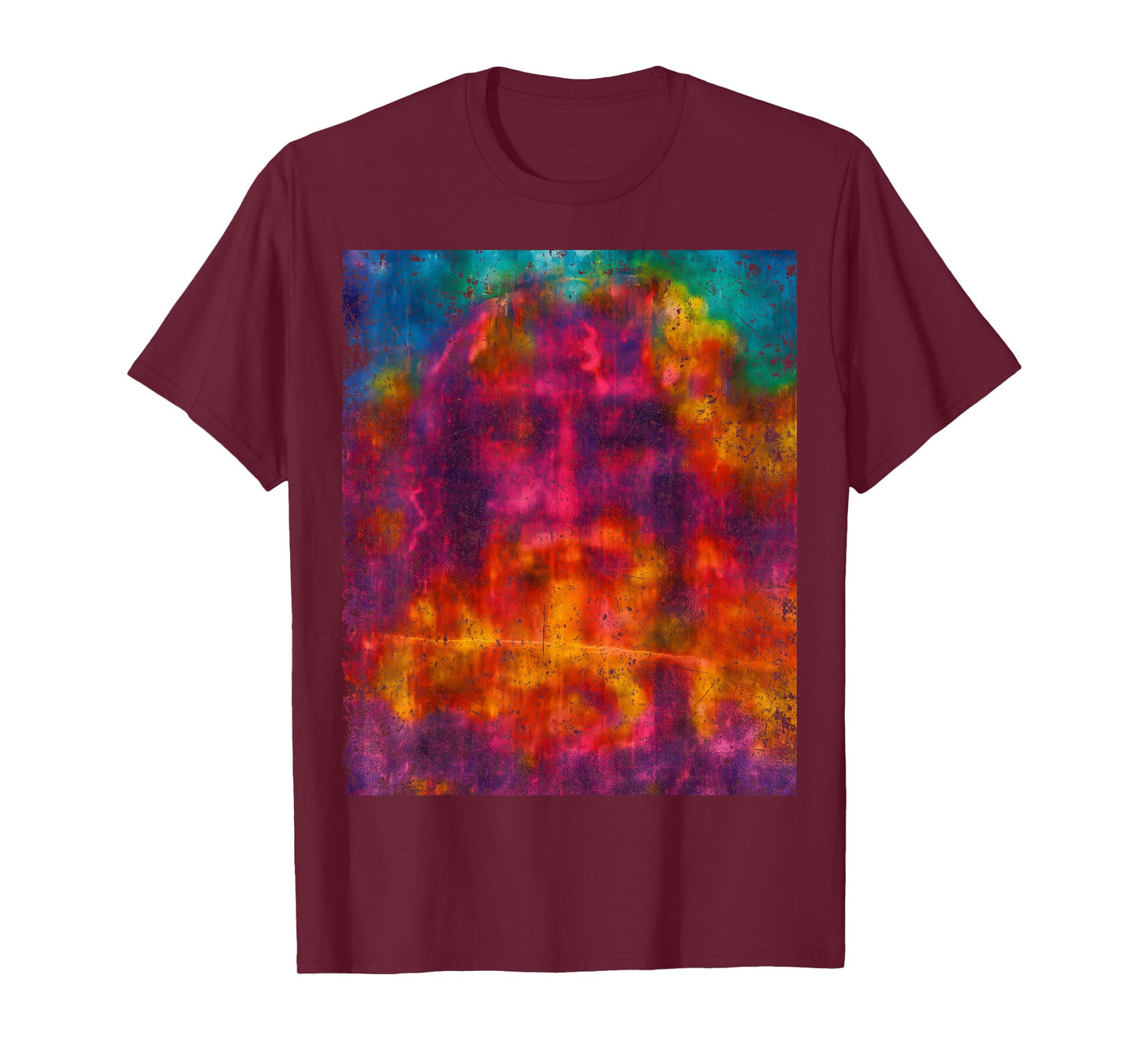 Vintage The Shroud Of Turin Holy Face Of Jesus T-Shirt