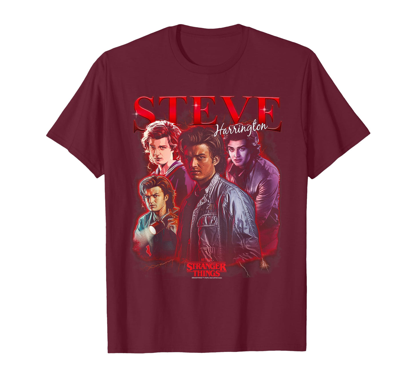 Stranger Things Steve Boyfriend Officially Licensed T-Shirt