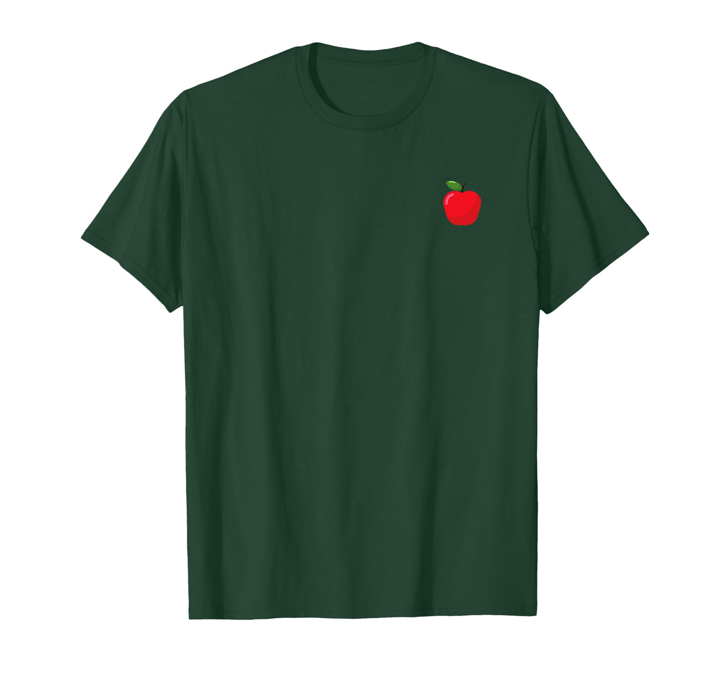 Minimalist Cute Apple for Children, Women, Men T-Shirt
