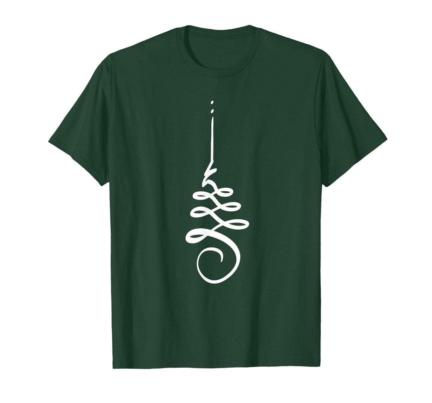 Unalome Spiral T-Shirt T-Shirt