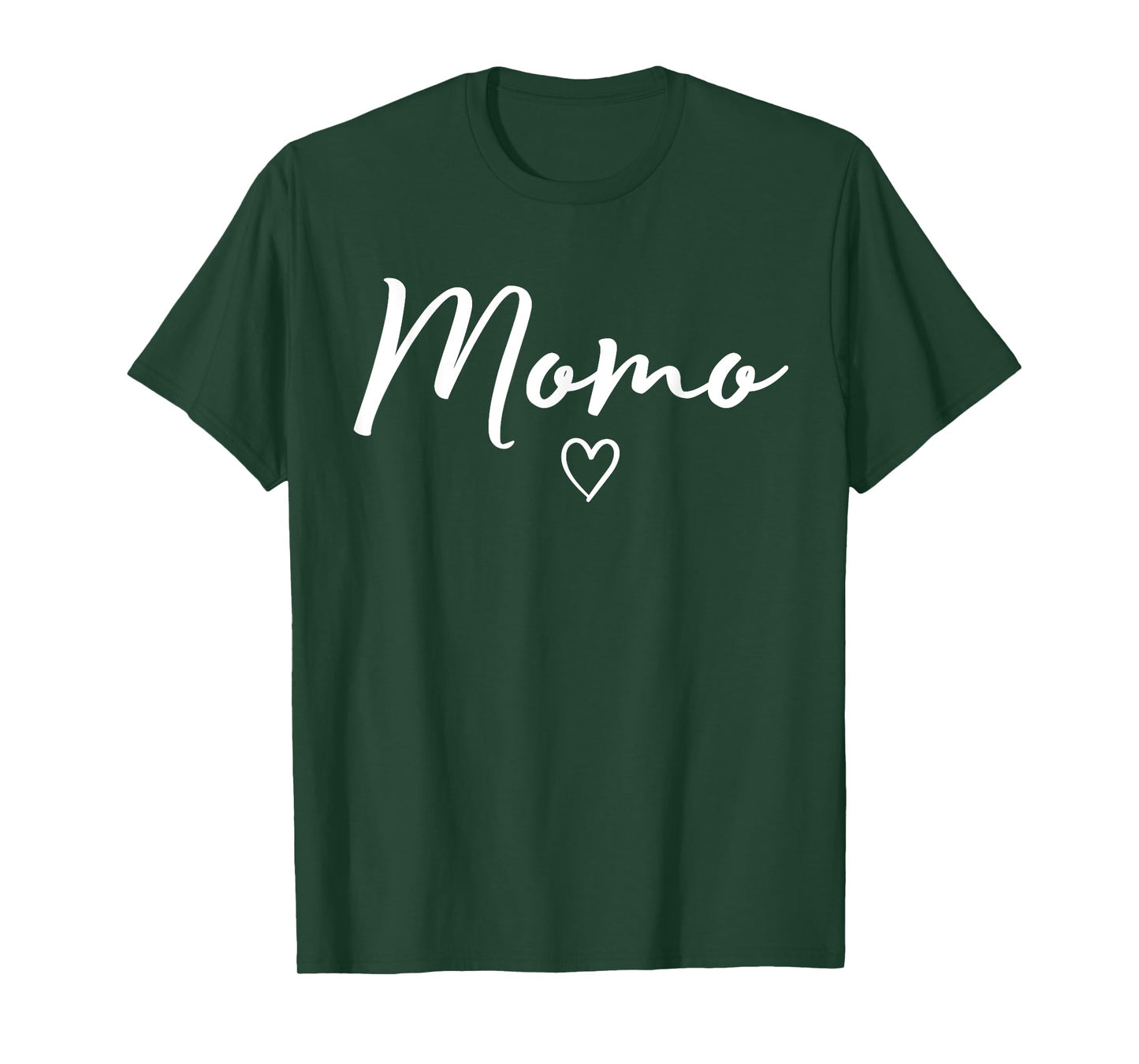 Momo Gifts For Women Grandma Heart Mother's Day Momo T-Shirt