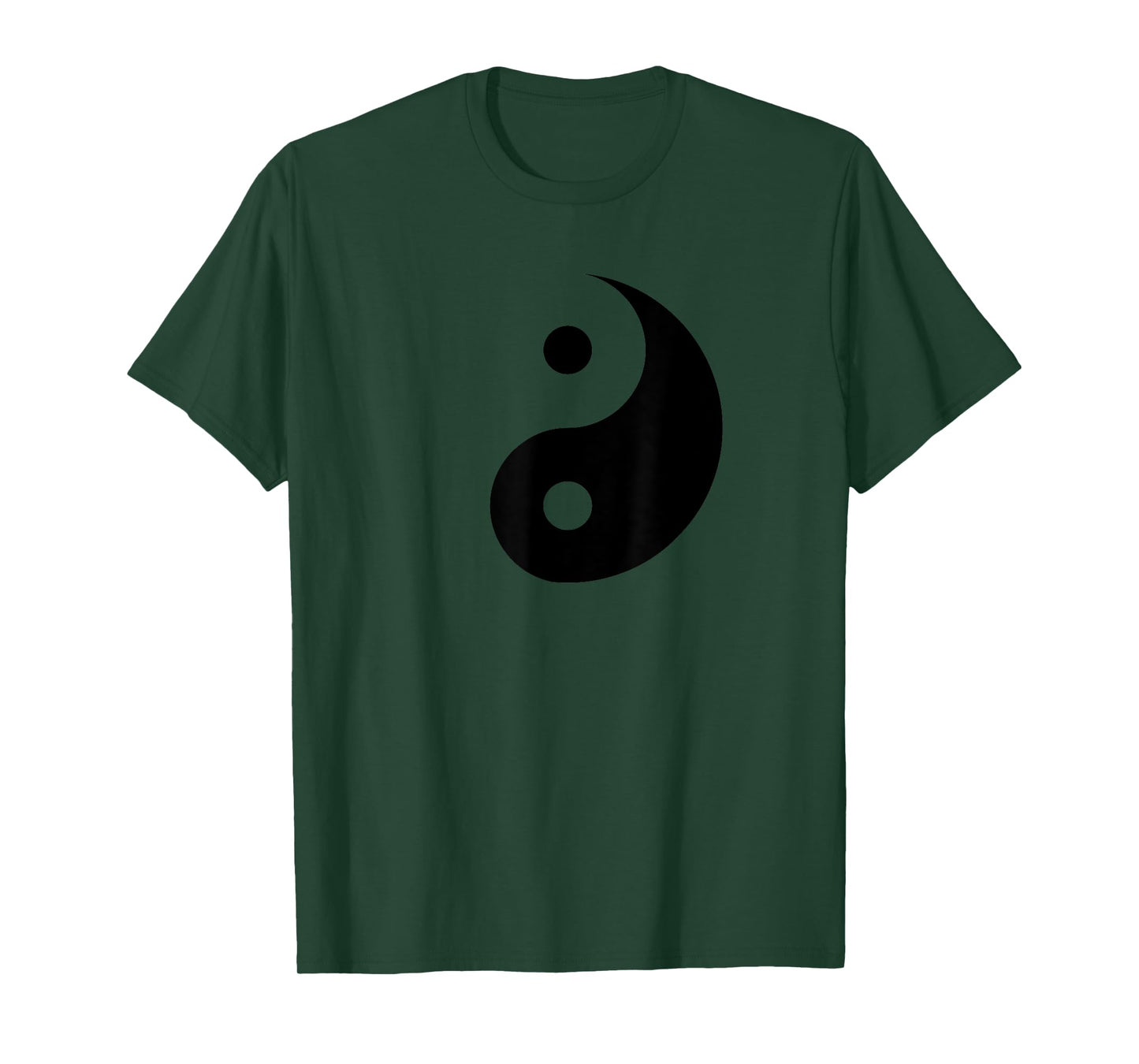 Miftees Yin Yang Tees Unisex-Adults Blue Yin Yang T-Shirt