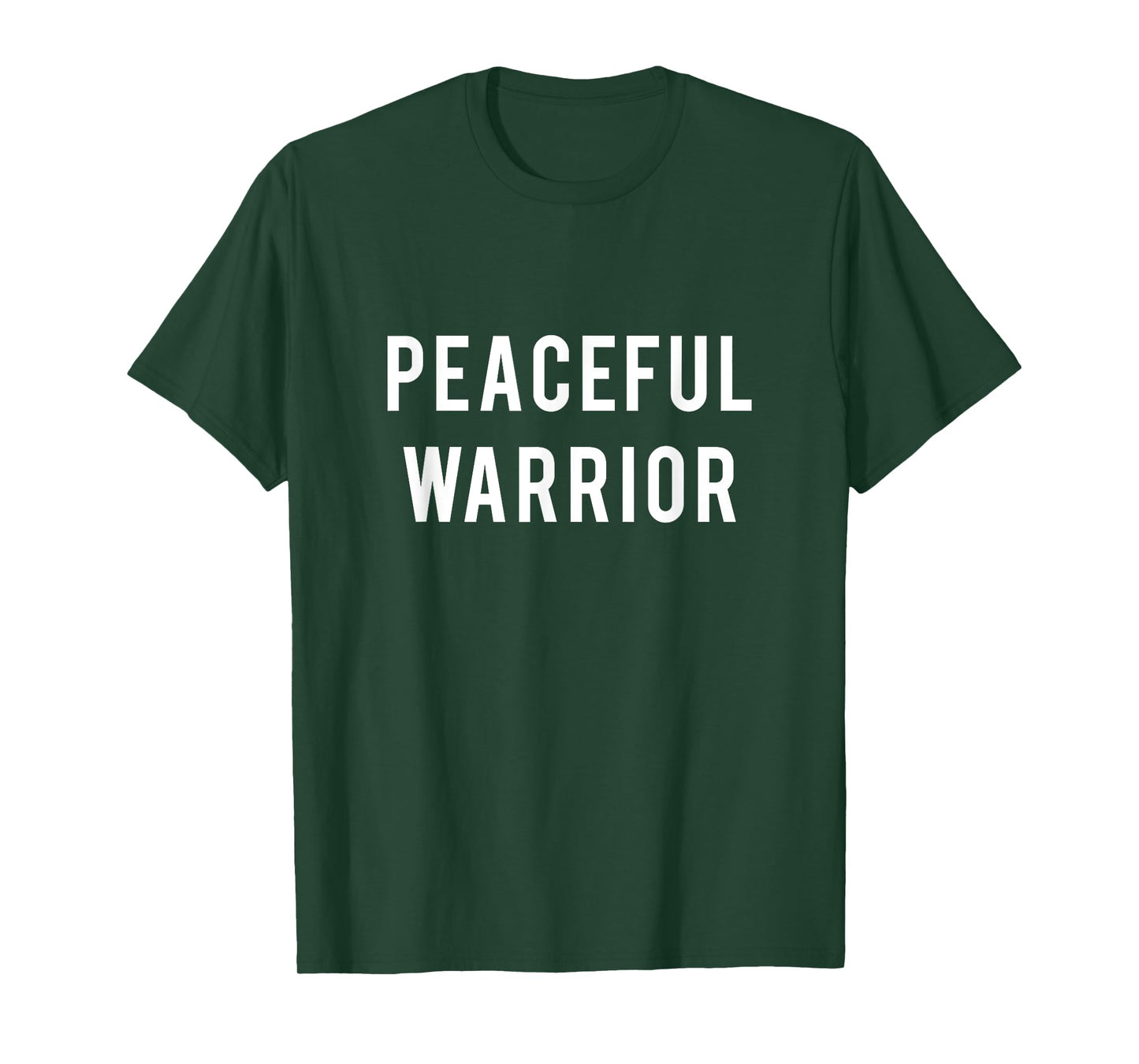 Yoga Peaceful Warrior T-Shirt T-Shirt