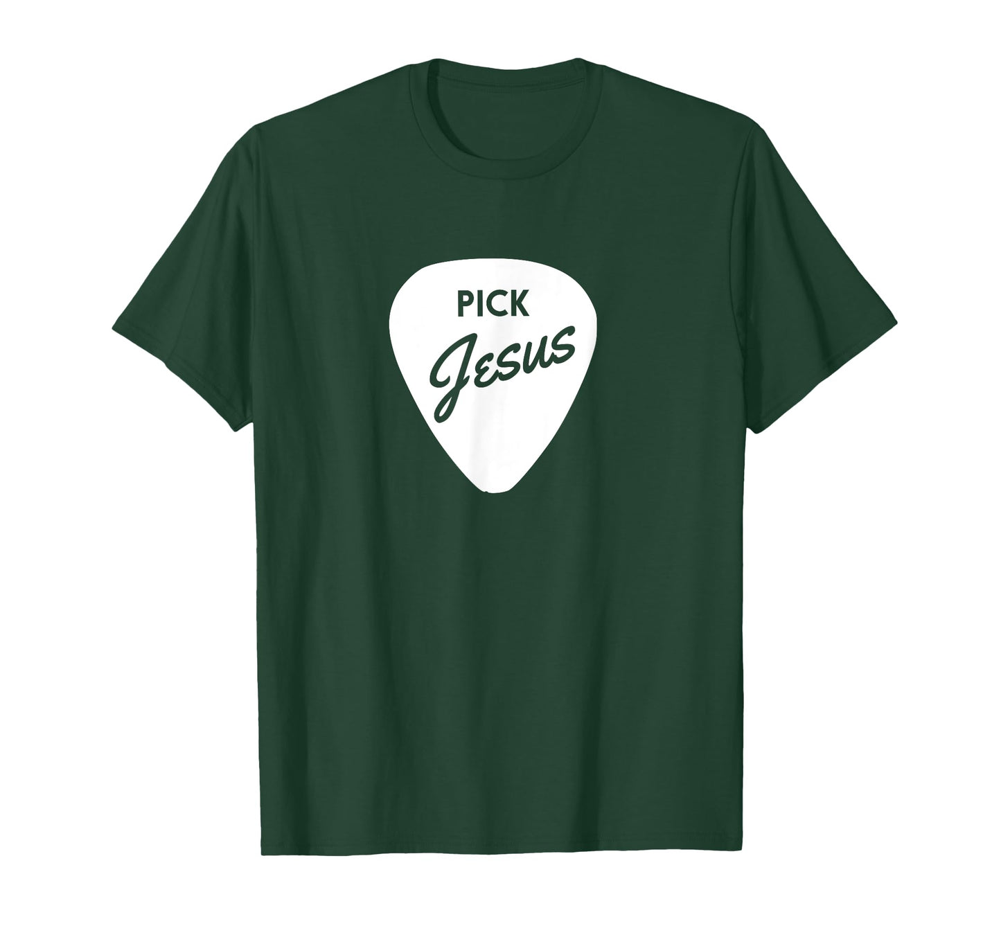 ChristianiTees: Guitar Pick Jesus T-Shirt T-Shirt