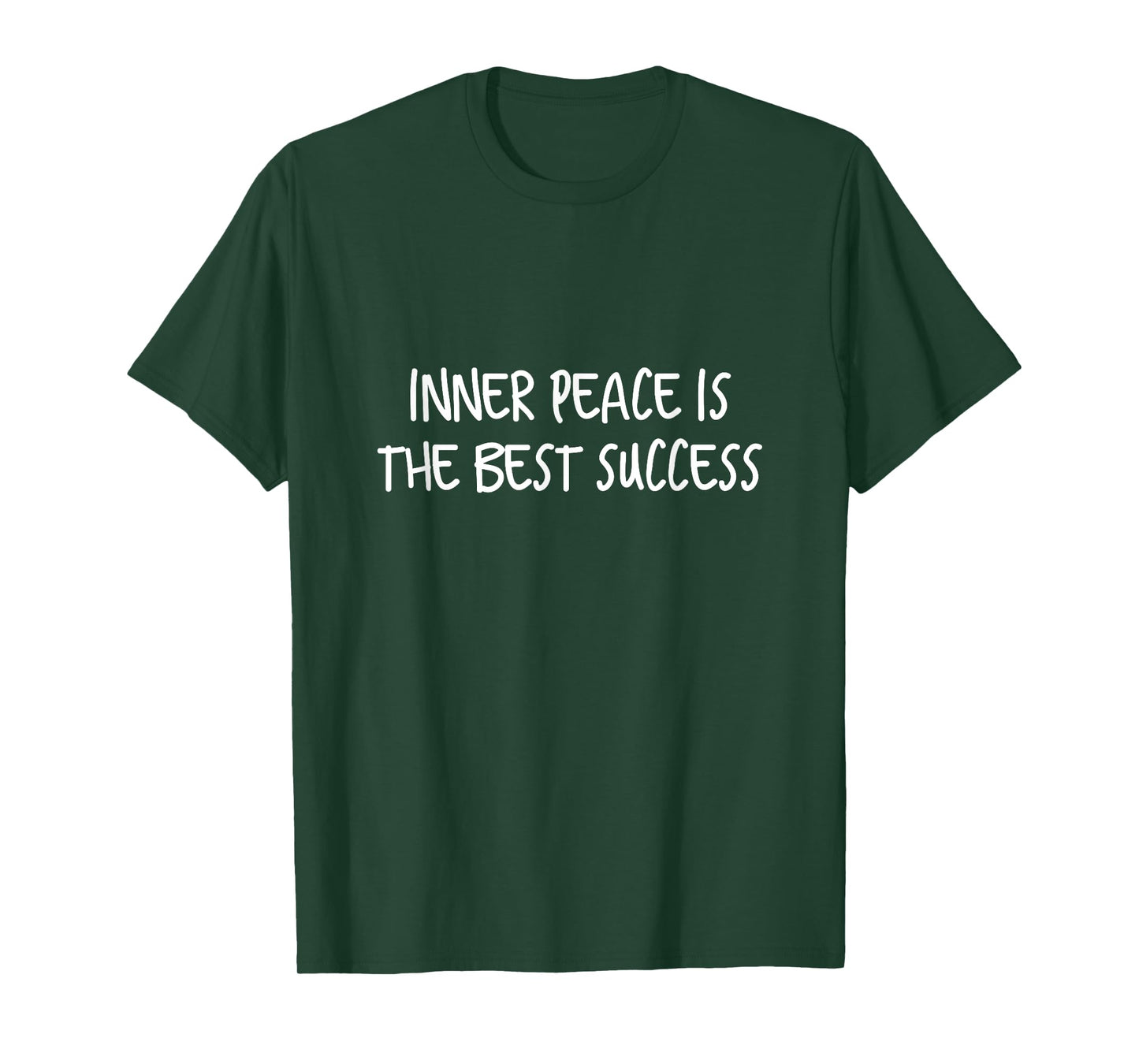 Inspirational Yoga T-Shirt Gift Inner Peace Meditation Tee T-Shirt