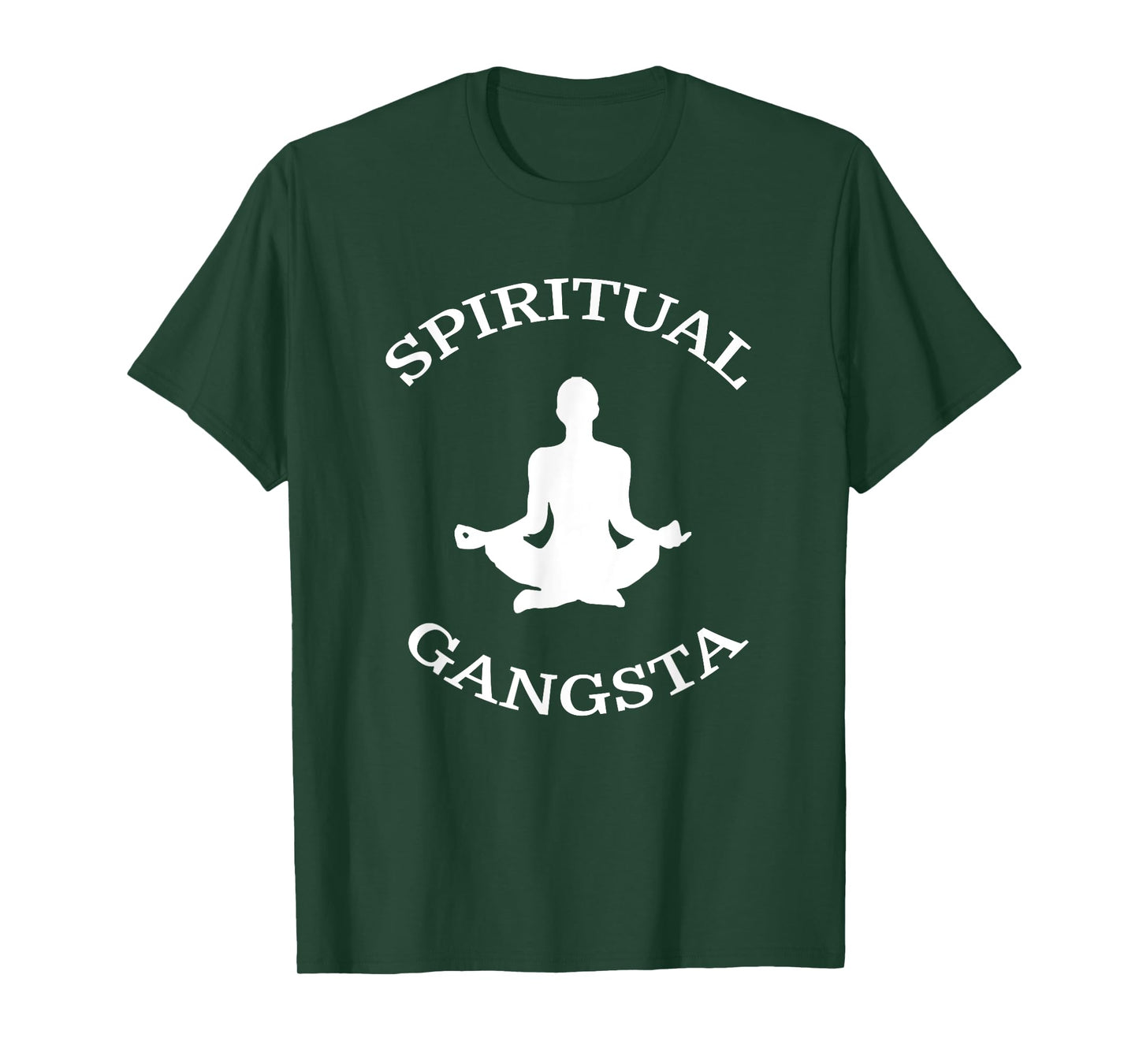 Spiritual Gangsta Shirt - Mens Womens Funny Yoga Shirts T-Shirt