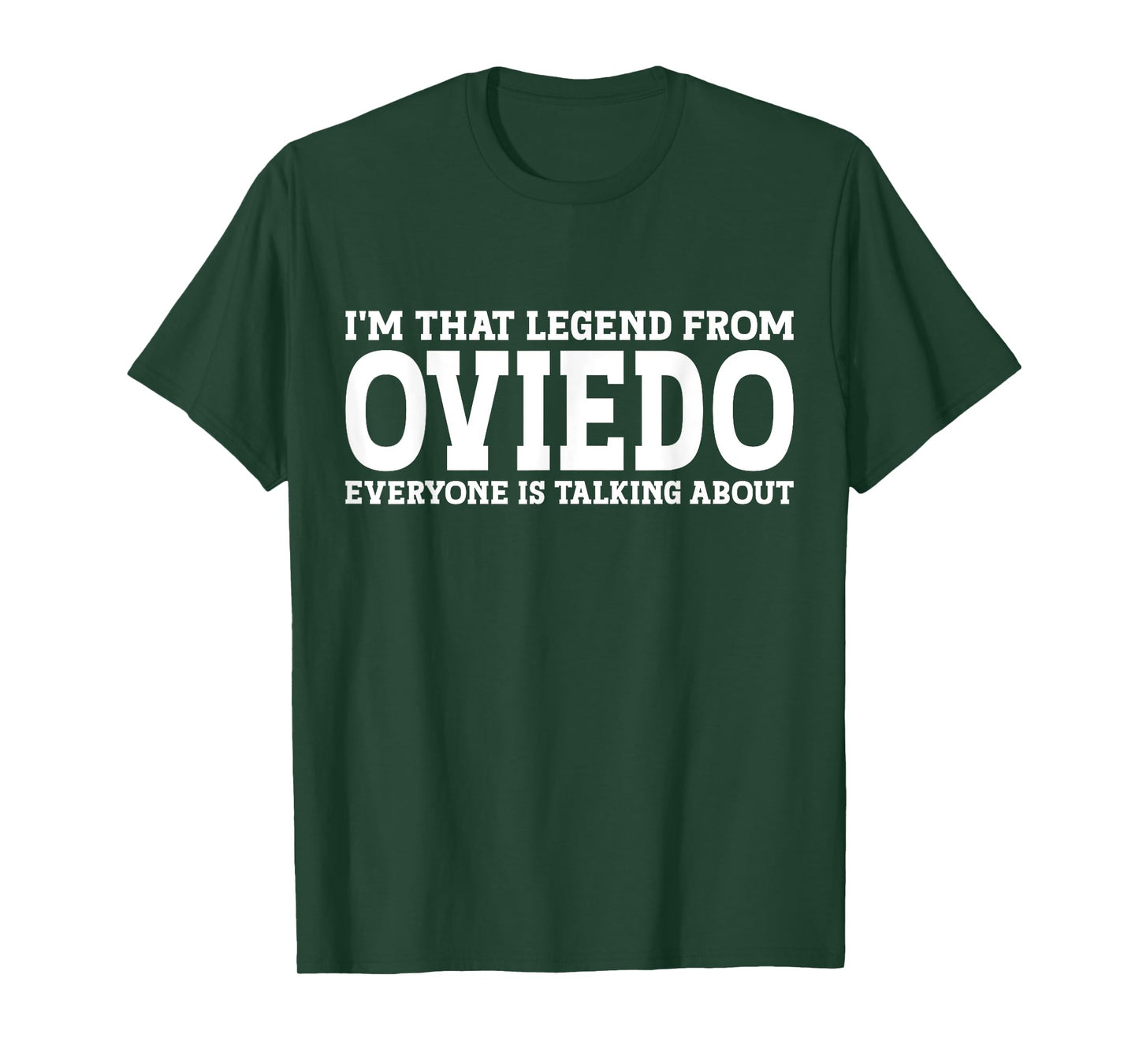 Oviedo Hometown FL Florida Home Roots Funny City Oviedo T-Shirt