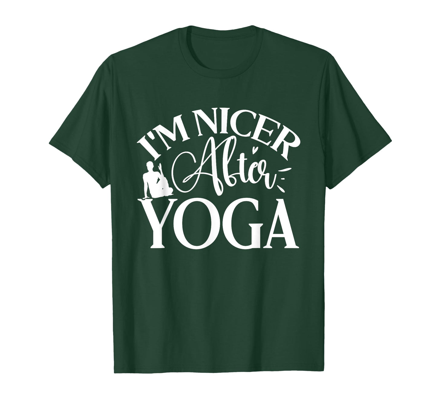 Im Nicer After Yoga, Yoga Lover T-Shirt