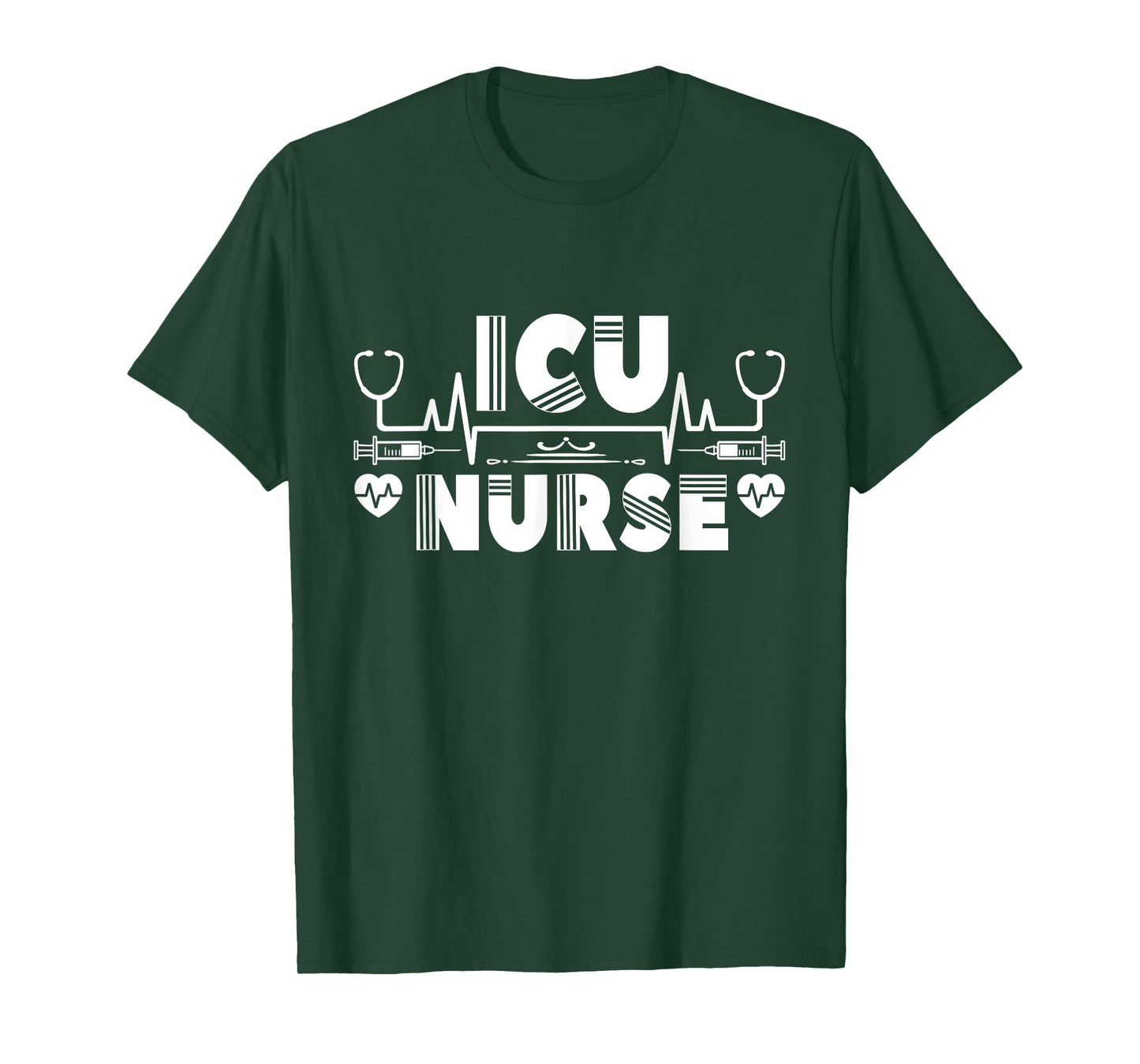 Icu Nurse Hospital Intensive Care Ice Nursing T-Shirt