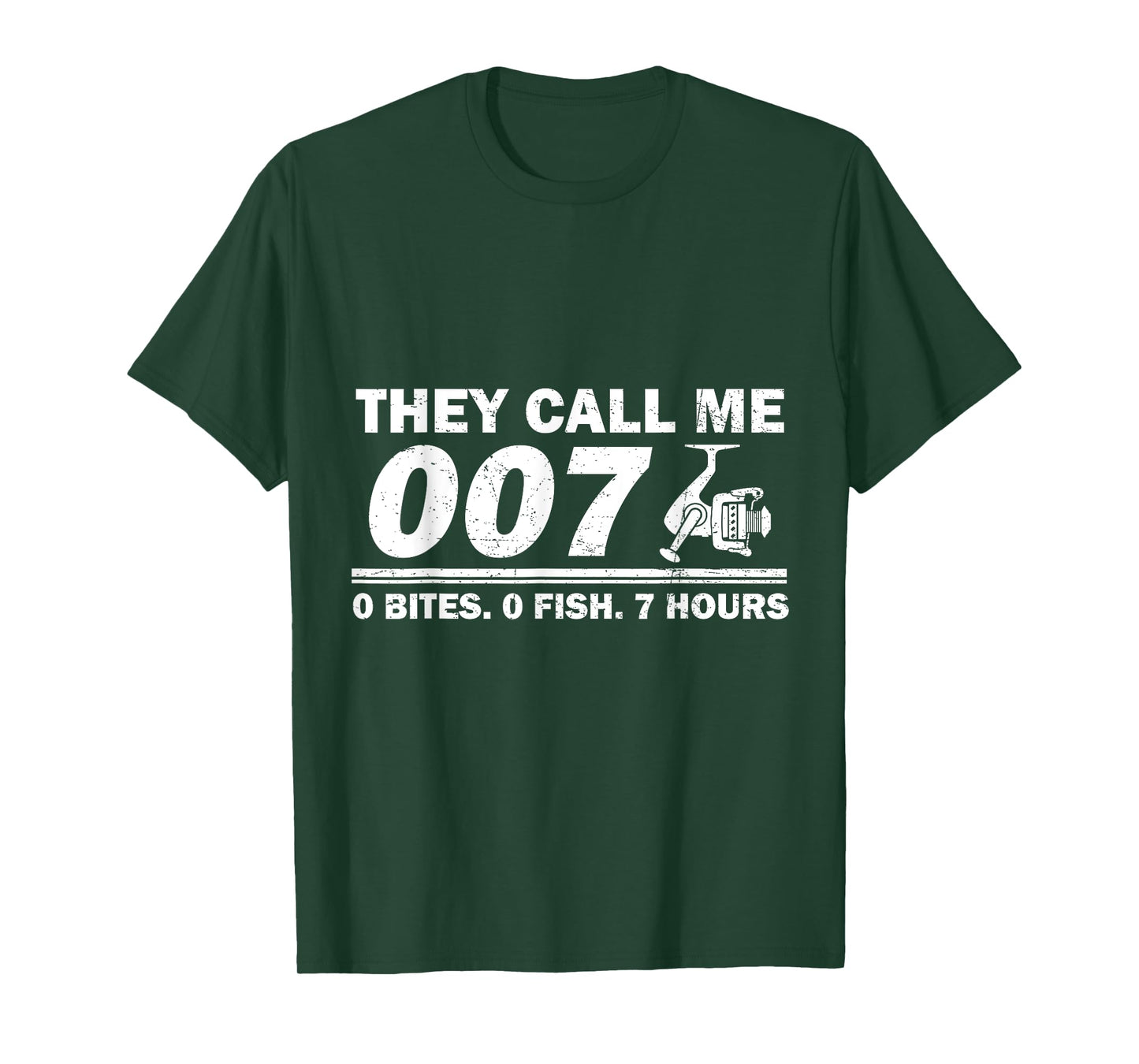 They Call Me 007 Fisherman Funny Fish Lover Fishing Joke T-Shirt