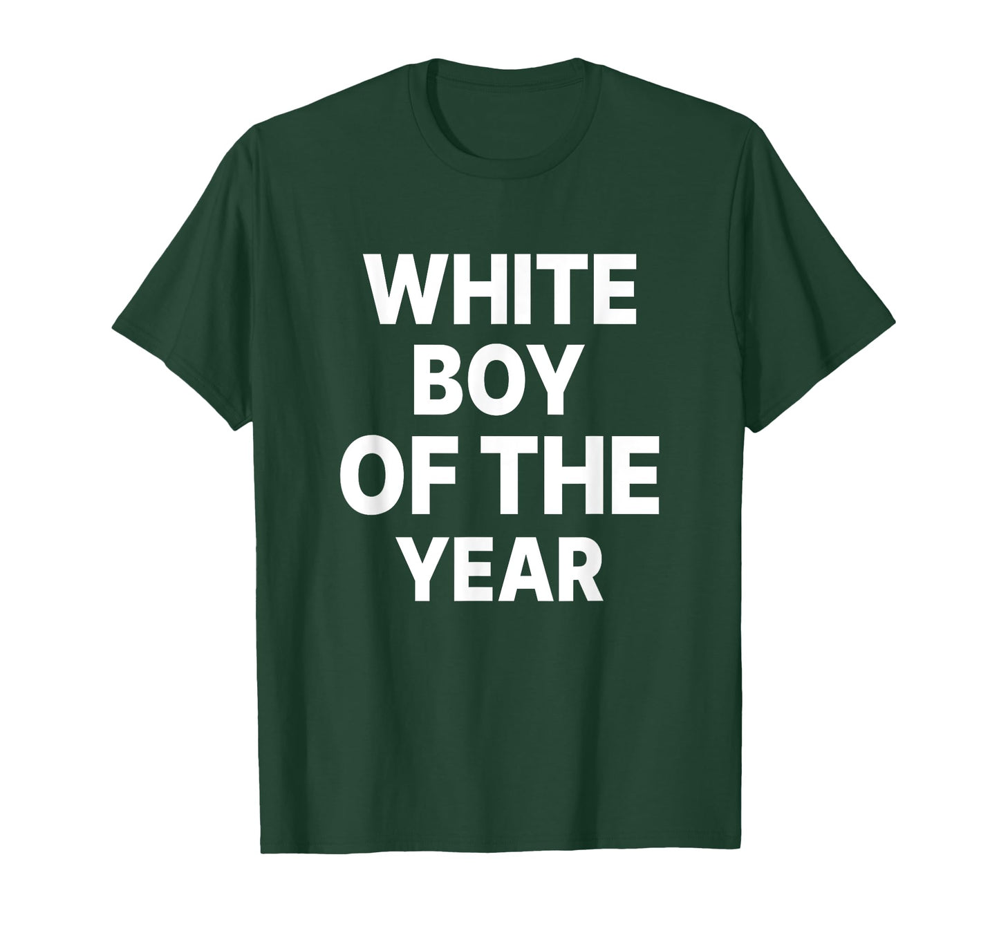 White Boy Of The Year Funny T-Shirt