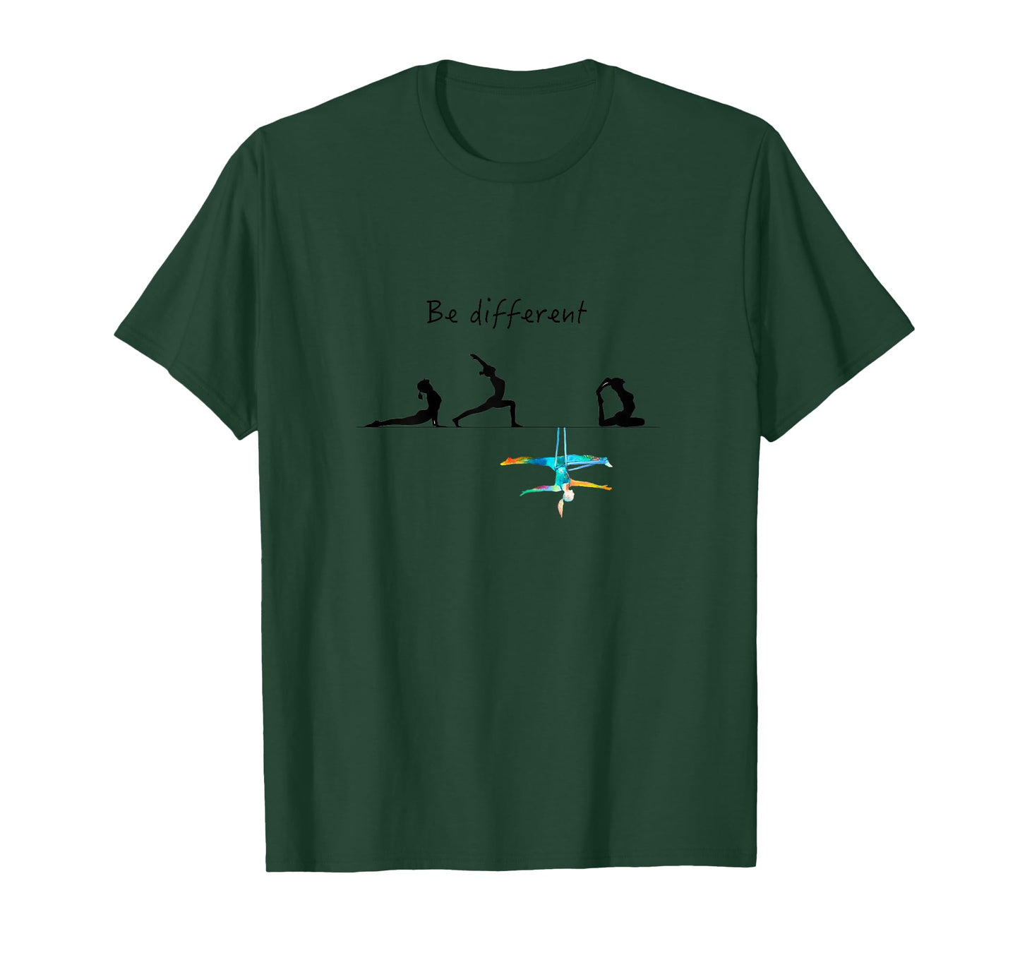 Aerialist top - aerialist gifts - unique be different aerial T-Shirt
