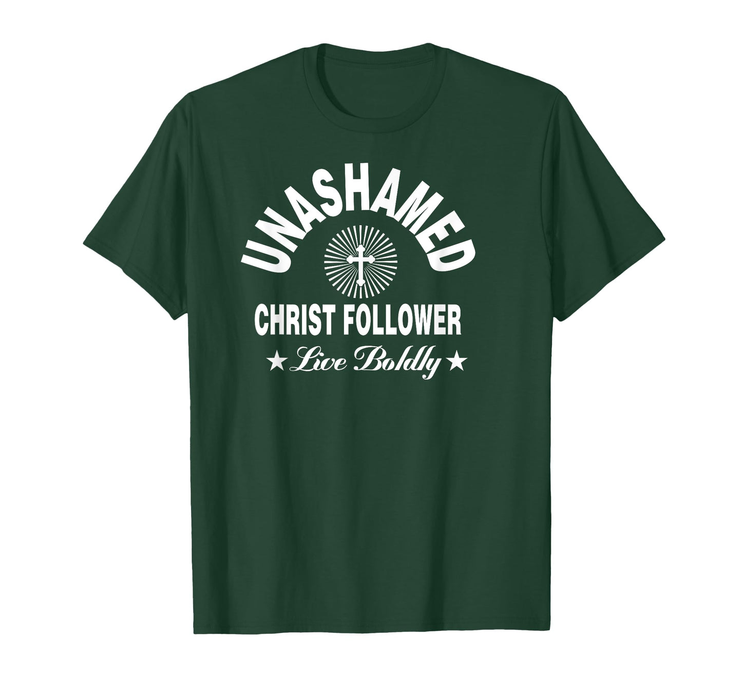 Unashamed Christ Follower Jesus Christian t-shirt