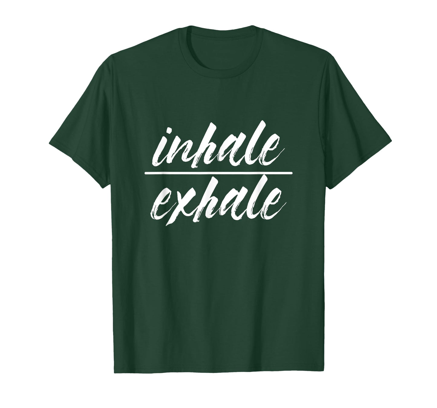Inhale Exhale Yoga Sports Exercise Health Meditation T-Shirt