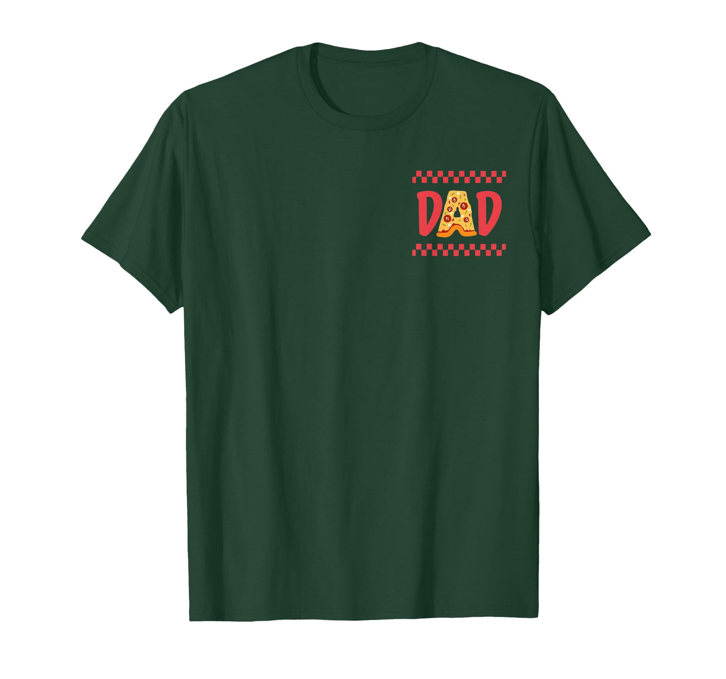 Dad Birthday Pizza 1st Birthday Pizza Family Matching Dada T-Shirt