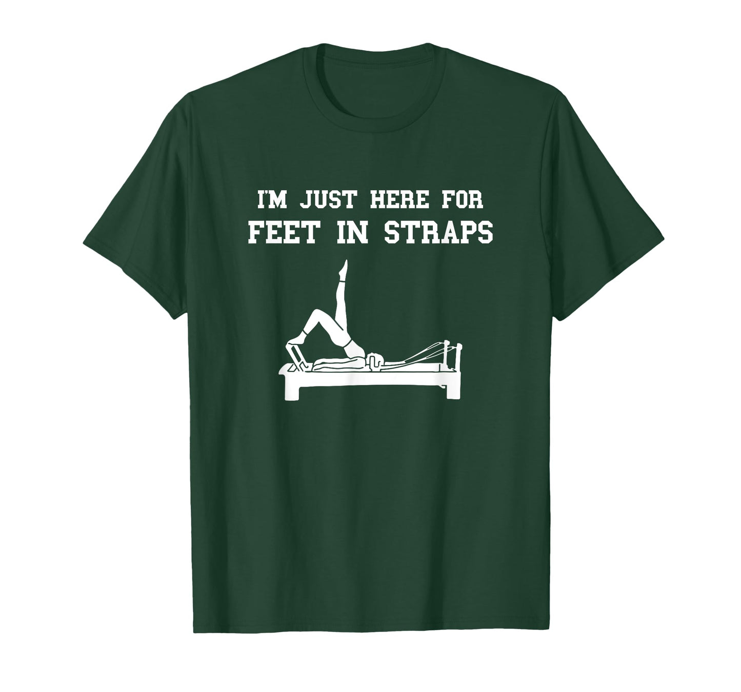 Pilates Workout Feet In Straps Pilates Fitness Instructor T-Shirt