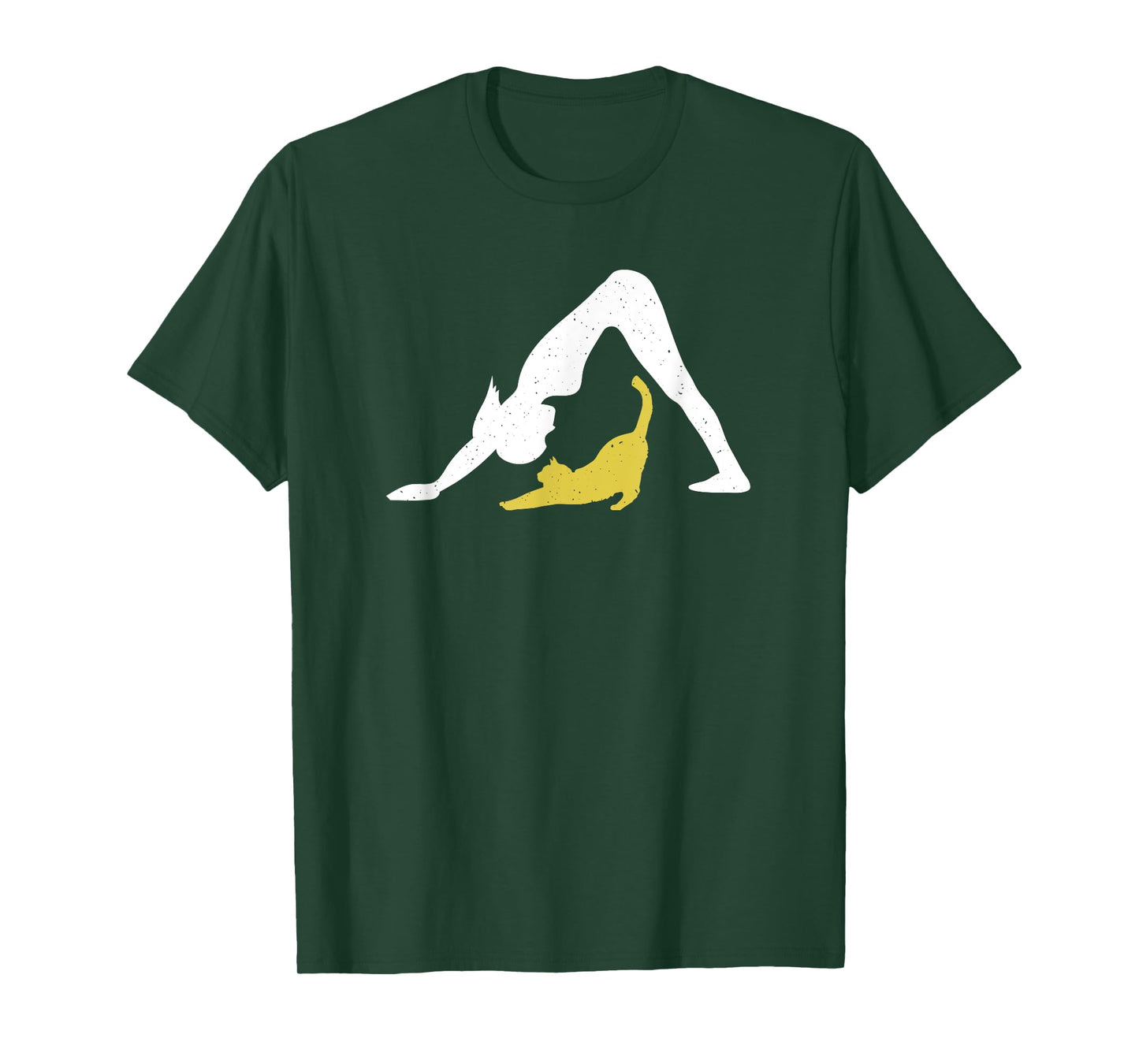 Cat Yoga Downward Dog Pose w Downward Cat T Shirt T-Shirt