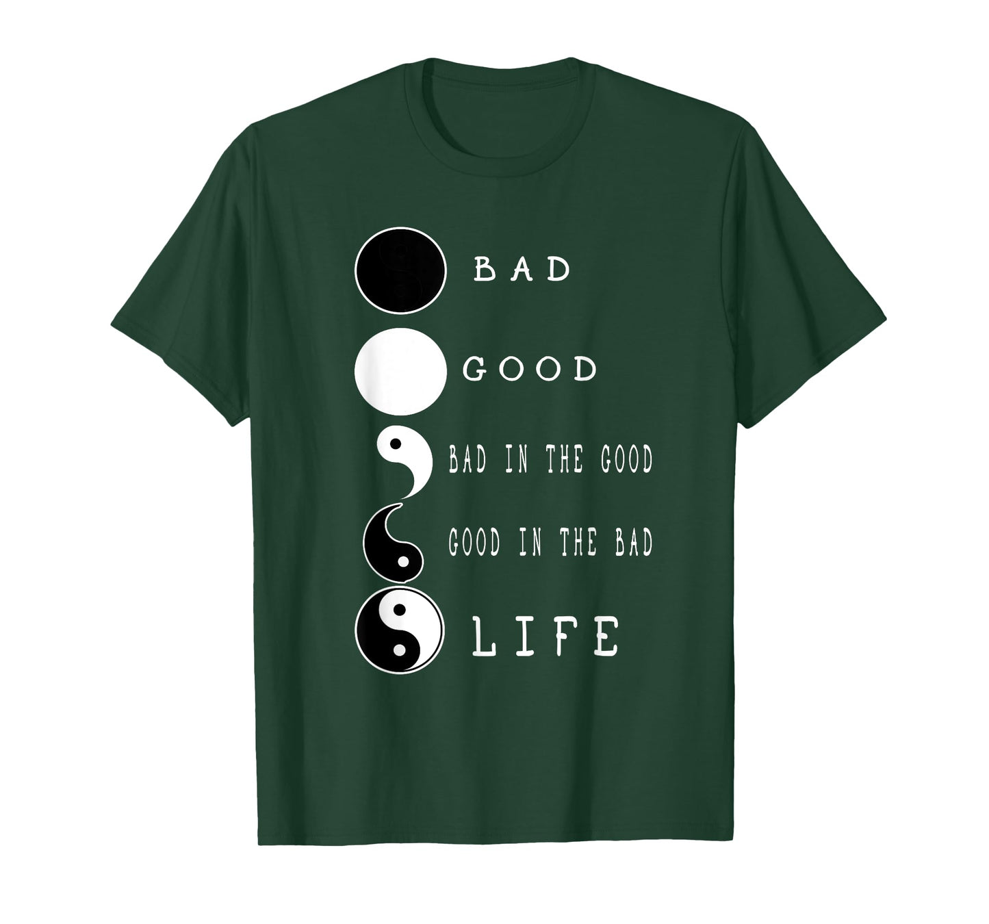 Wowtastic! Unisex-Adults Yoga T-Shirt - Black - Small