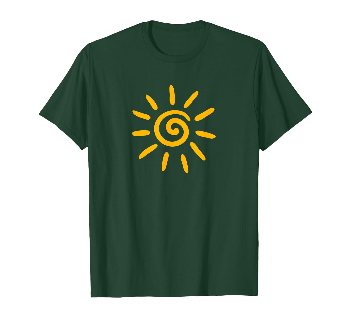 Summer sun sunshine spiral T-Shirt