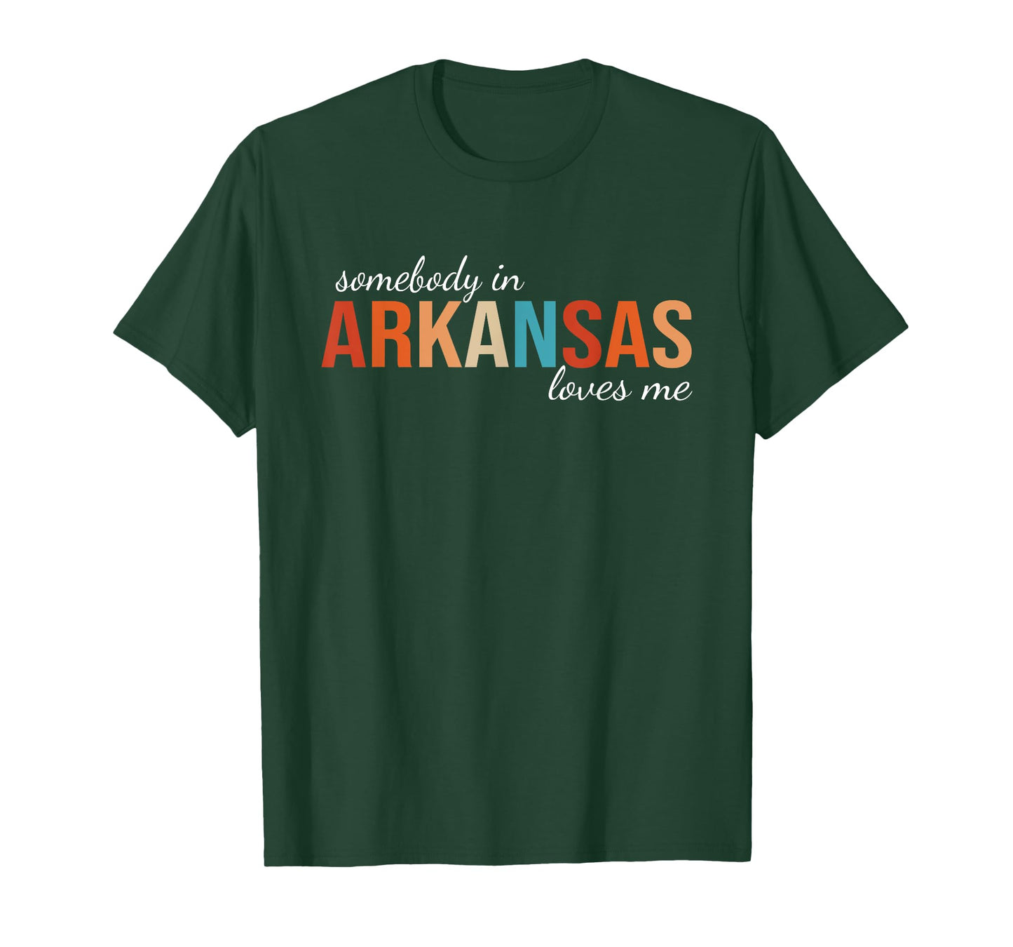 Somebody In Arkansas Loves Retro Me Someone in AR Souvenir T-Shirt