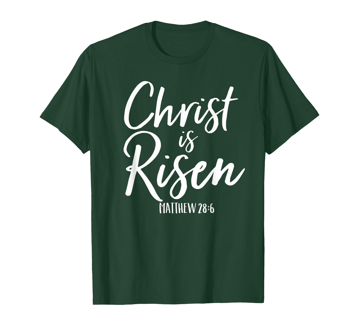 Christ Is Risen Shirt Matthew 28:6 Easter King of Kings Tee T-Shirt
