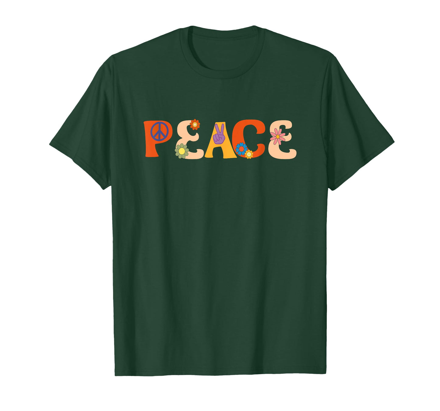 Peace Sign Hippie T-Shirt