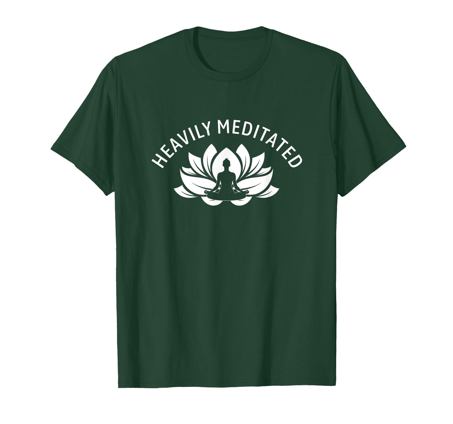 Heavily Meditated Meditate Meditation Relaxation Buddhism T-Shirt