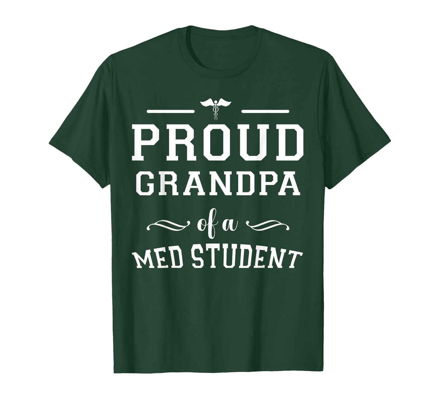 Proud Grandpa of Medical Student Grad Class of 2026 Family T-Shirt