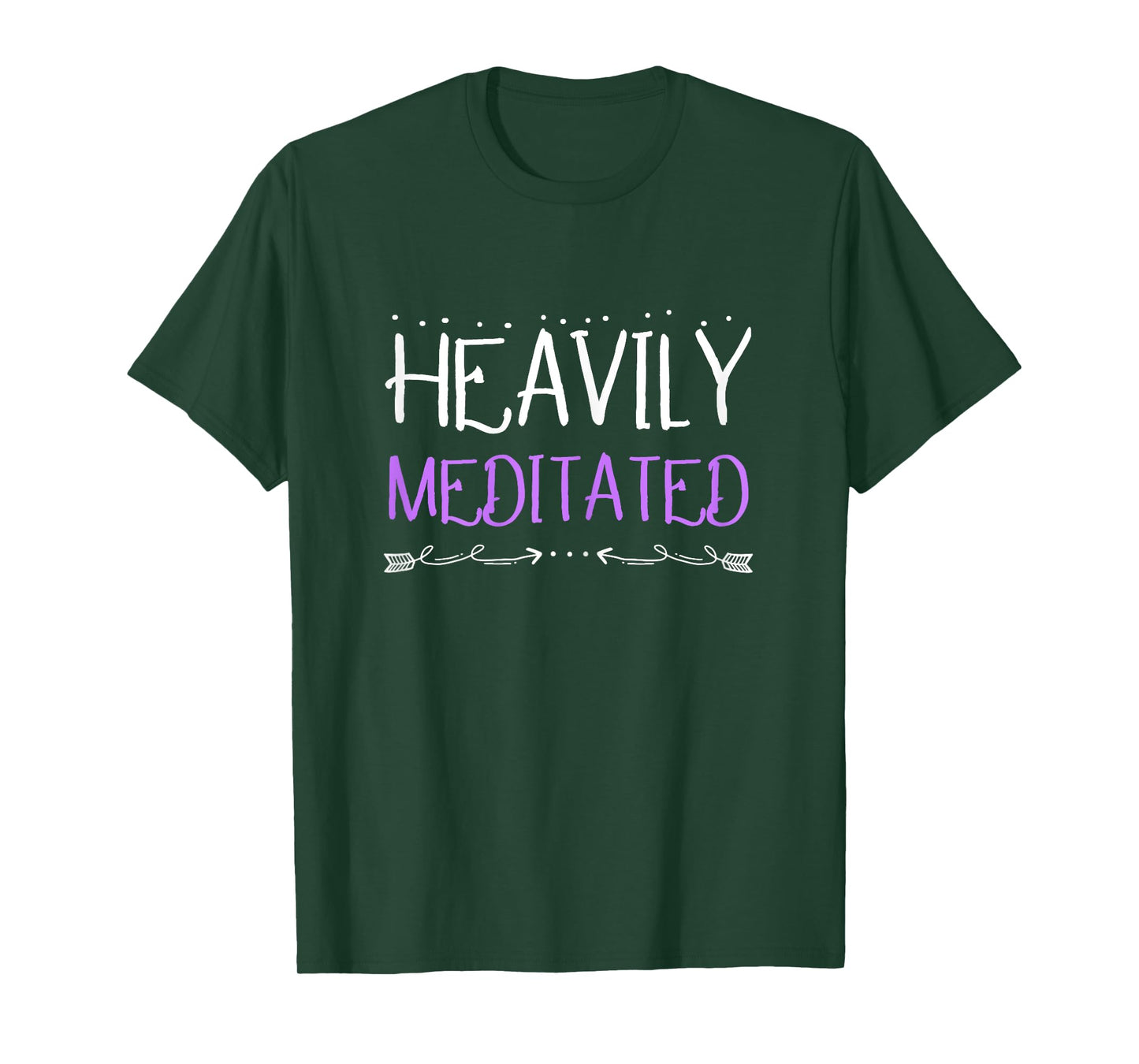Heavily Meditated TShirt Relax Yoga Meditation T-Shirt
