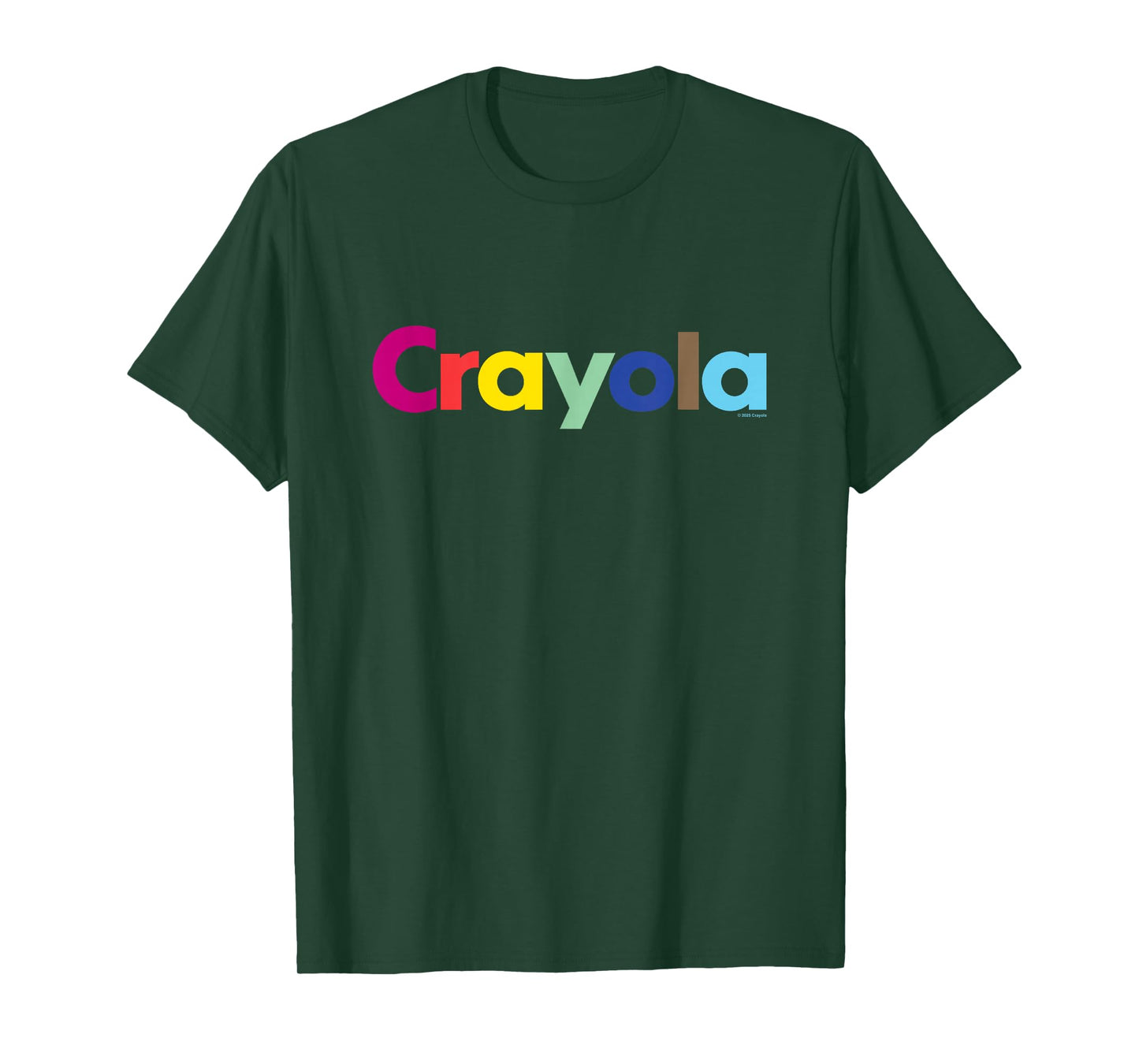 Crayola 2025 Limited Edition Multicolor Letters Logo T-Shirt