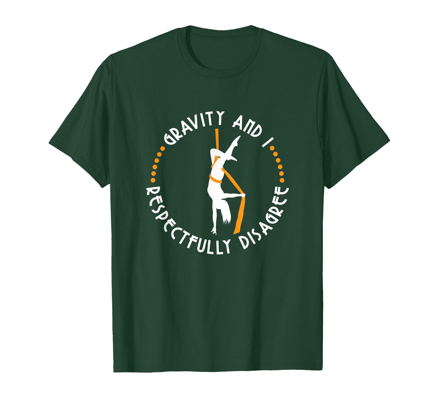 YeoYs Aerial Dancing TShirt Gifts - Unisex Adults Kids - Black Modern Aerialist Workout Yoga Exercise Fitness T-Shirt - Small - Short Sleeve - Crew Neck - Classic Fit - Pull On - Machine Wash