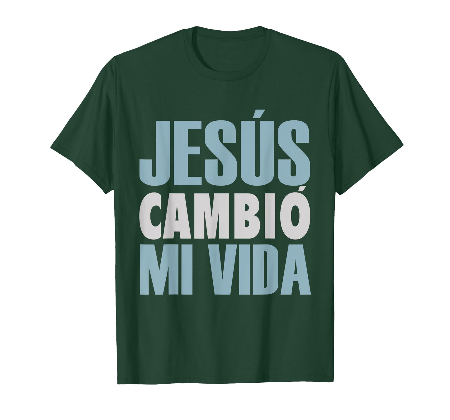 Jesus Cambio Mi Vida, Spanish Shirt, Spanish Christian Shirt T-Shirt