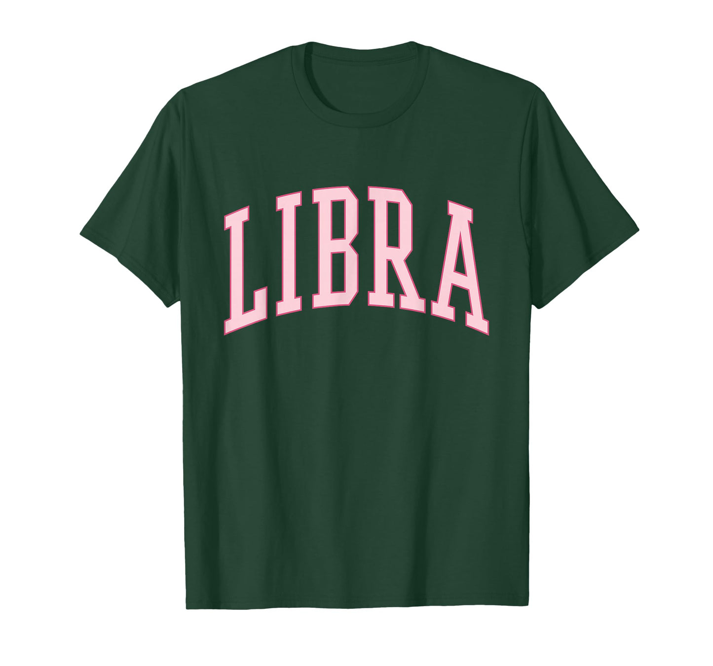 Libra Women Birthday Pink Preppy Woman T-Shirt