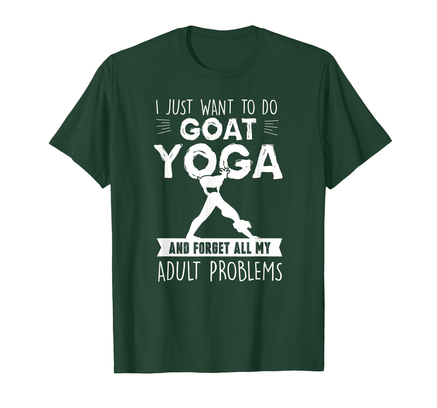 Funny Goat Yoga tshirt - Spiritual Cuteness T-Shirt
