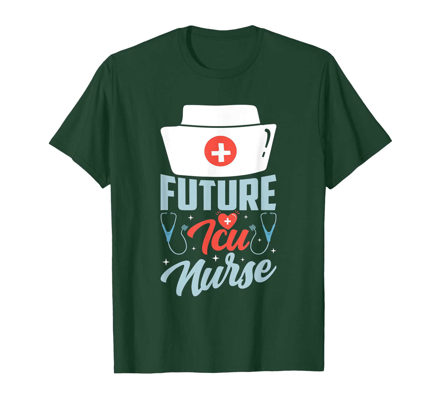 Future Icu Nurse Ice Nursing Intensive Care Hospital T-Shirt