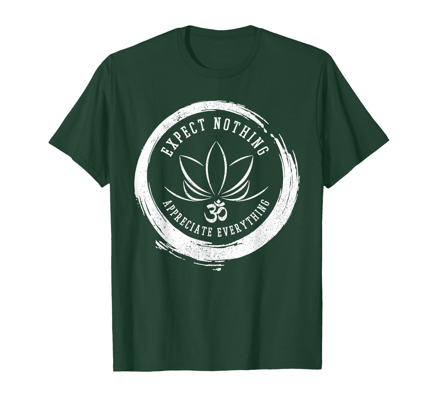 Buddhism Saying Lotus Flower Om Symbol Yoga Gift T-Shirt
