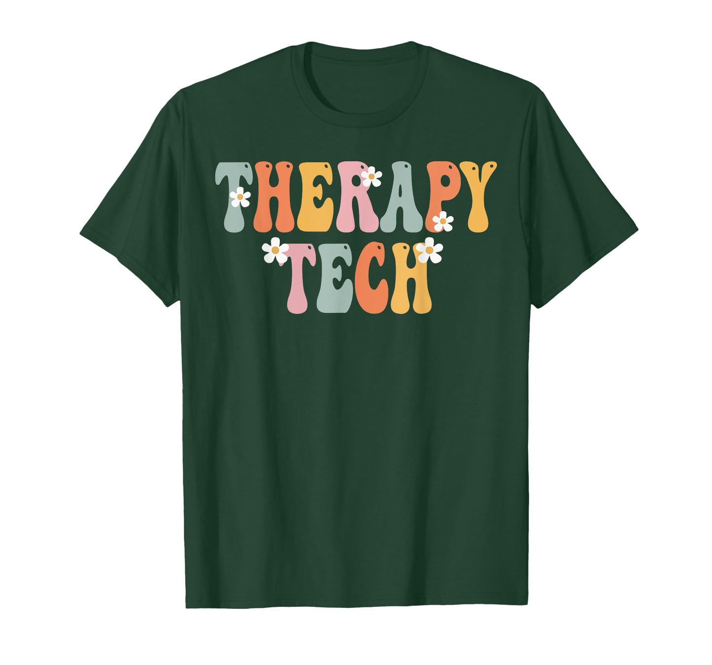 Therapy Tech Week Groovy Appreciation Day For Women For Work T-Shirt