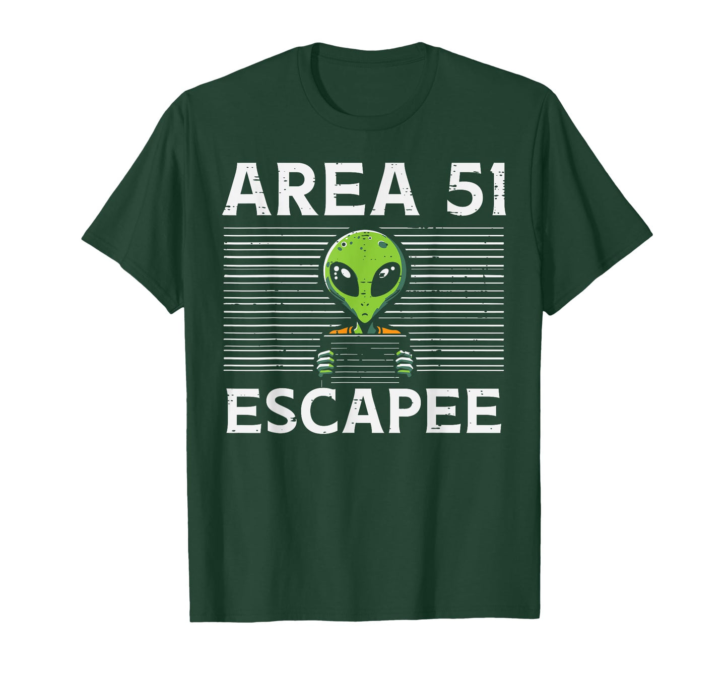 Alien Area 51 Escapee Funny Costume Ufo Men Boys Kids Women T-Shirt