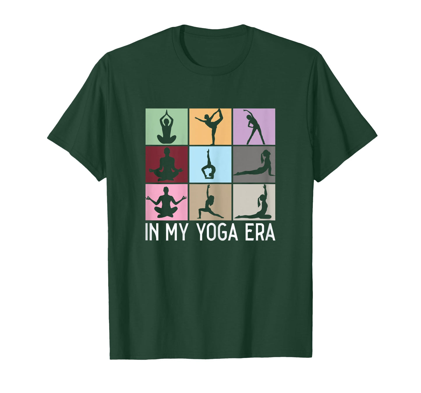 In My Yoga Era funny Girls Yoga Yogi Mom Meditation Namaste T-Shirt