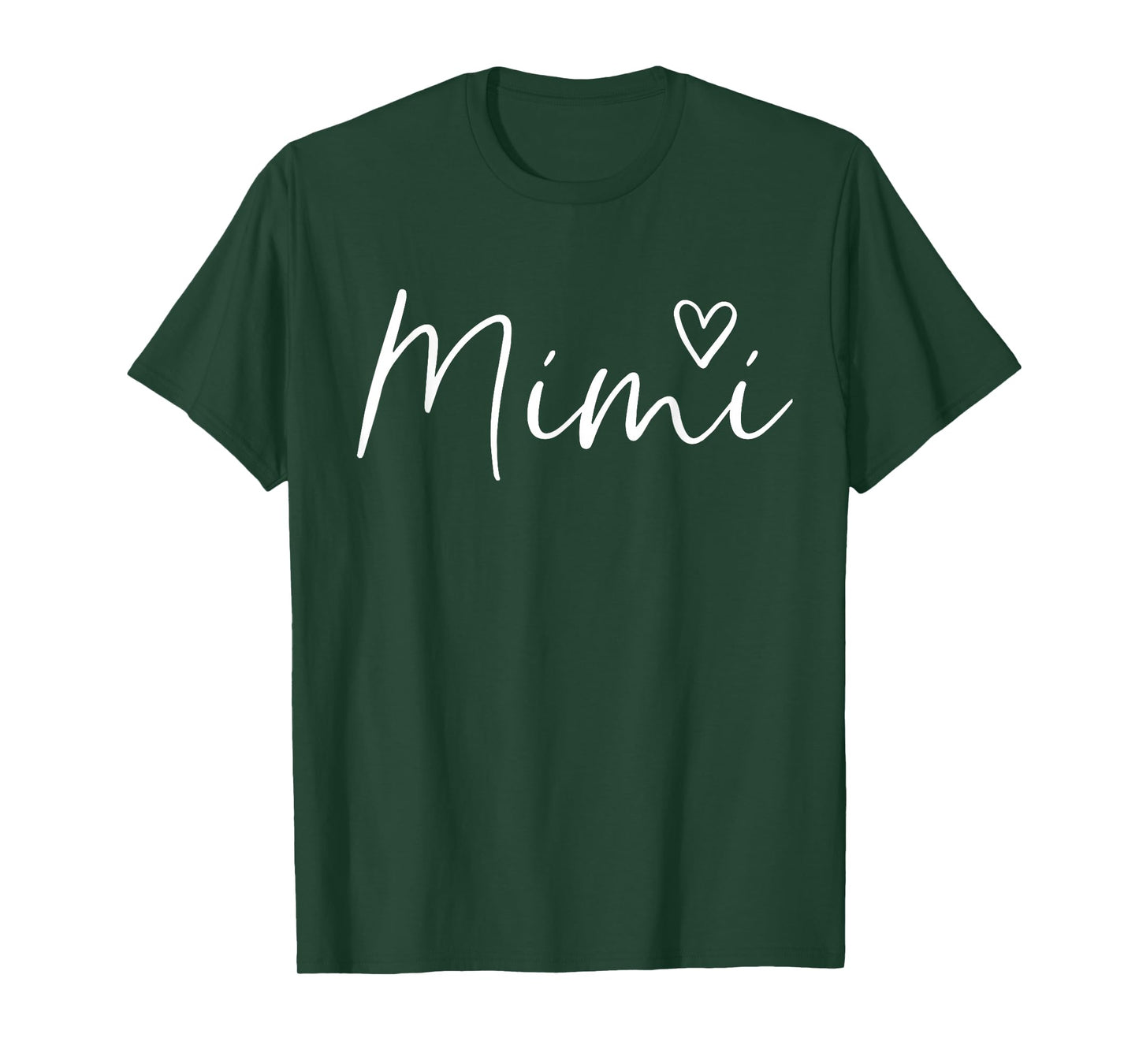 Mimi Gifts For Women Grandma Heart Mother's Day Mimi T-Shirt